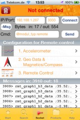 DeviLAN App remote control