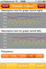 DeviLAN App remote control